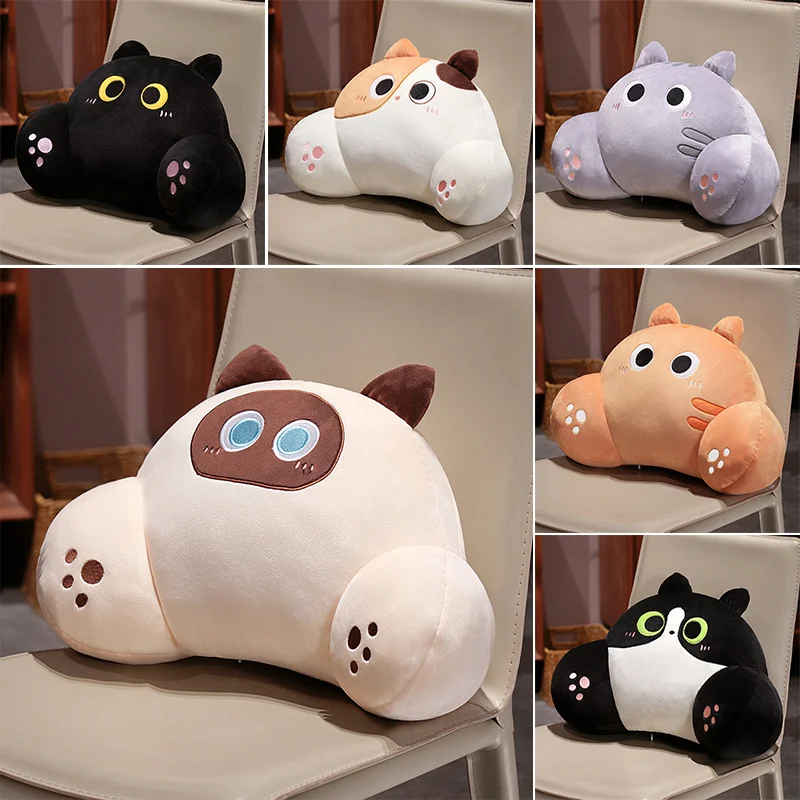 Gaming Chair Lumbar Pillow - Cuscino per schienale per gatti addensato