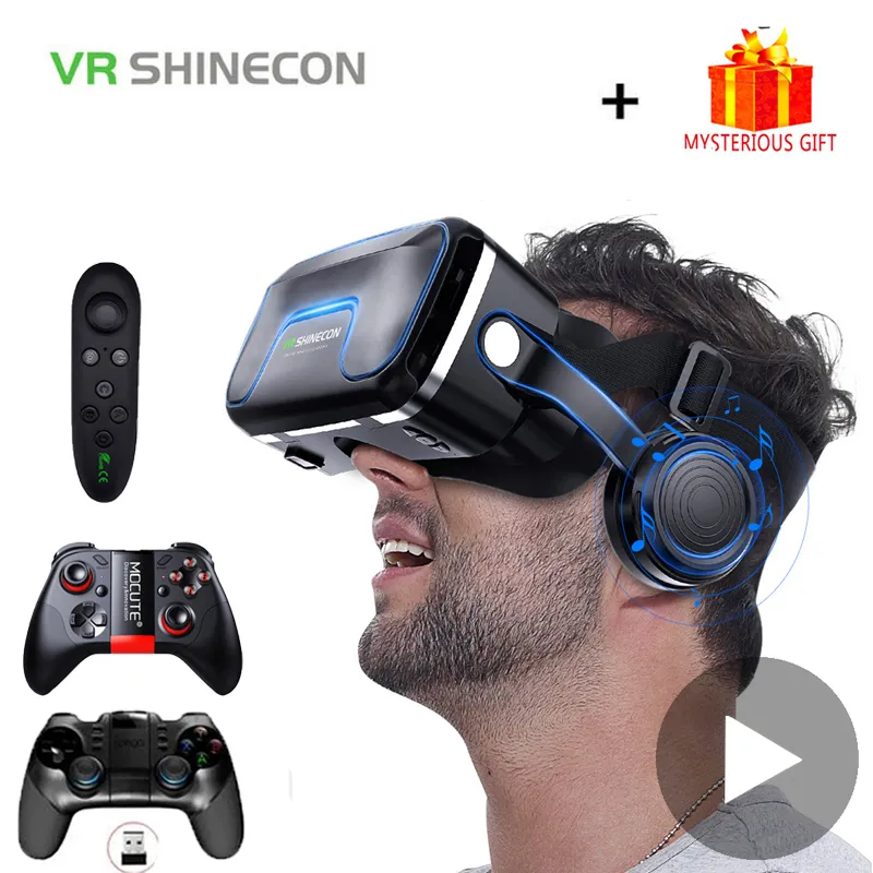 Vr Headset Pc - VR Shinecon 10.0 Casco Occhiali 3D