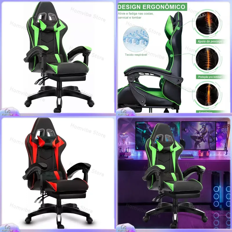 Pc Gaming Gaming - Sedia da Gaming Ergonomica con Schienale