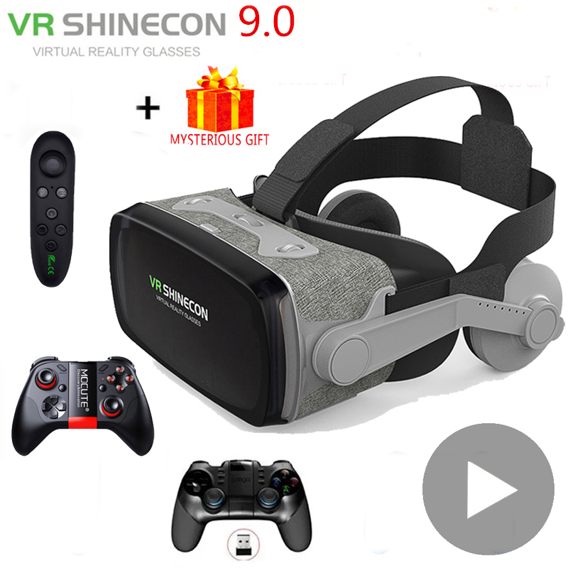 Vr Headset Pc - VR Shinecon Casque Viar Occhiali 3D