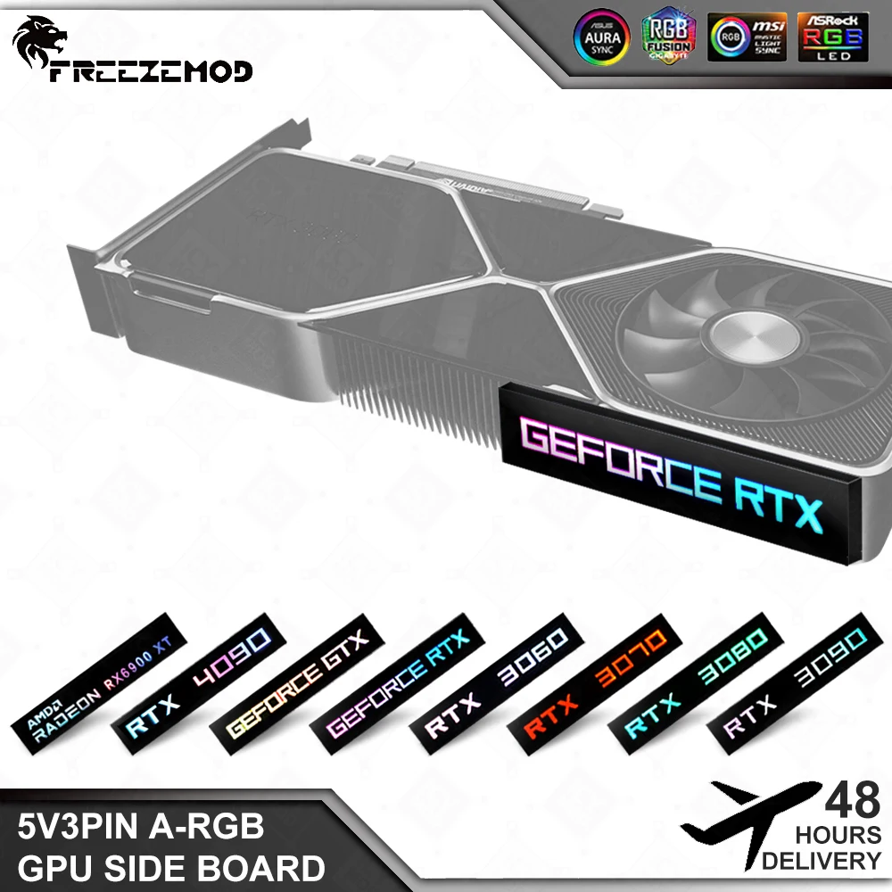 Pc Gaming Msi - FREEZEMOD Mini VGA Pannello luce laterale