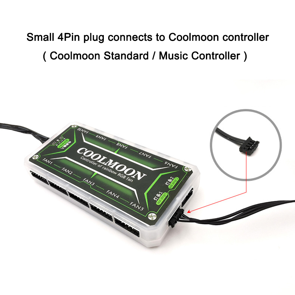 Coolmoon 5V piccolo 4pin RGB L - Pc Gaming Msi recensione e prezzo