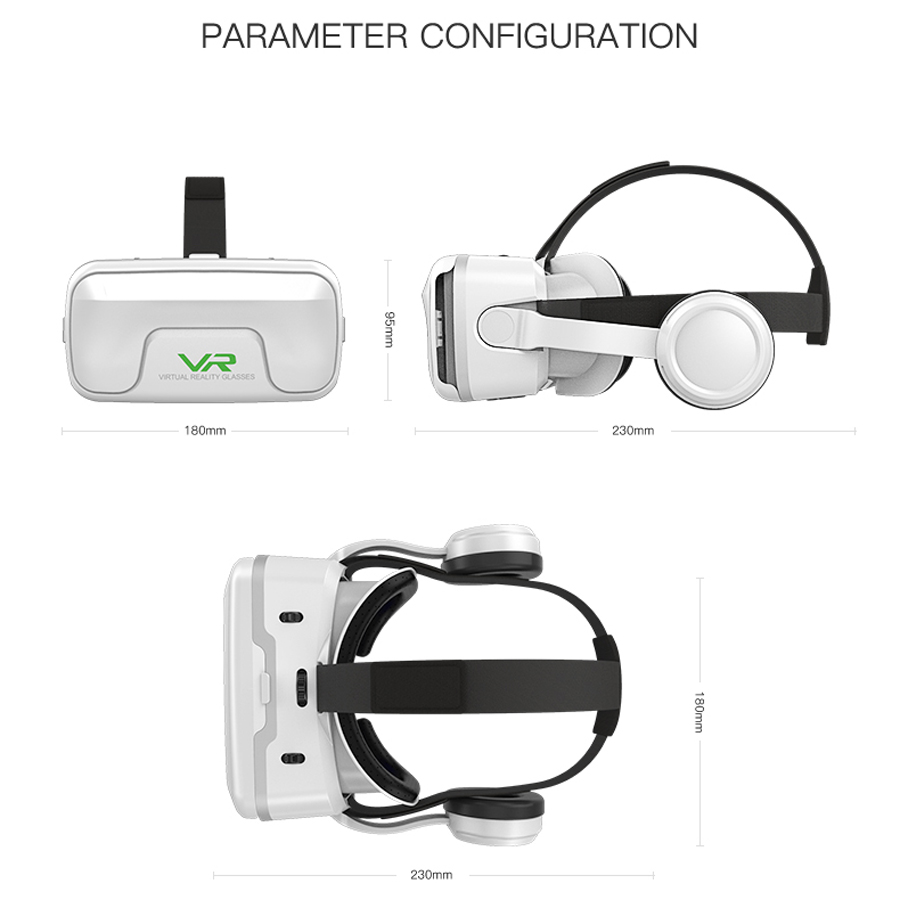 VR Shinecon 10.0 Casco Occhial - Vr Headset Pc recensione e prezzo