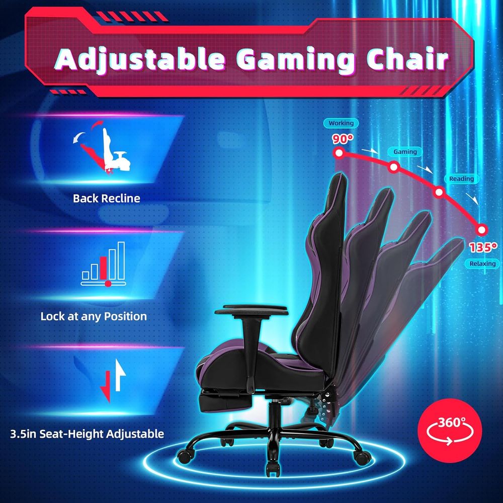 Sedia da Gaming Stile Racing c - Gaming Chair Lumbar Pillow recensione e prezzo