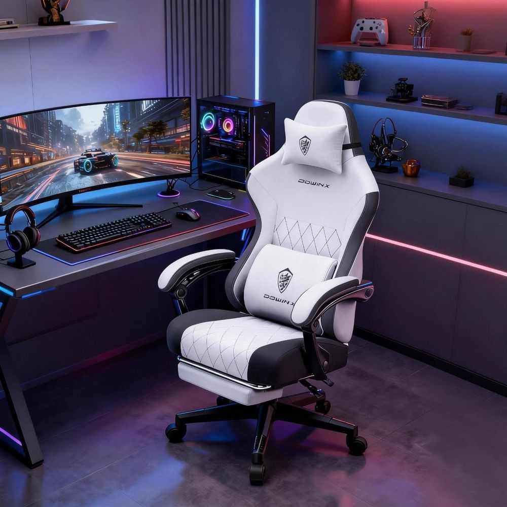 Sedia da gaming con cuscino a  - Gaming Chair Lumbar Pillow recensione e prezzo