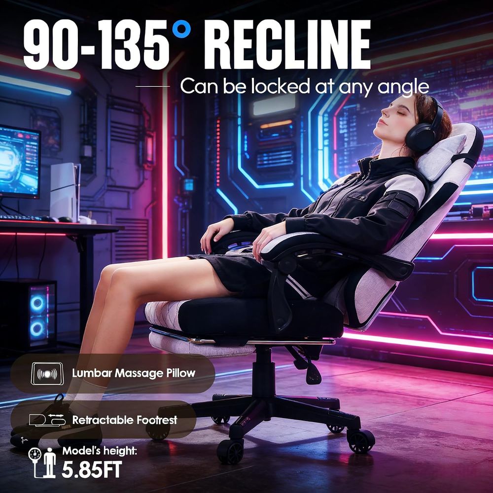 Sedia da gaming con cuscino a  - Gaming Chair Lumbar Pillow recensione e prezzo
