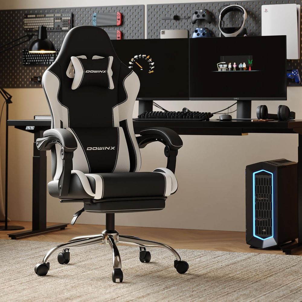 Sedia da gaming ergonomica con - Gaming Chair Lumbar Pillow recensione e prezzo