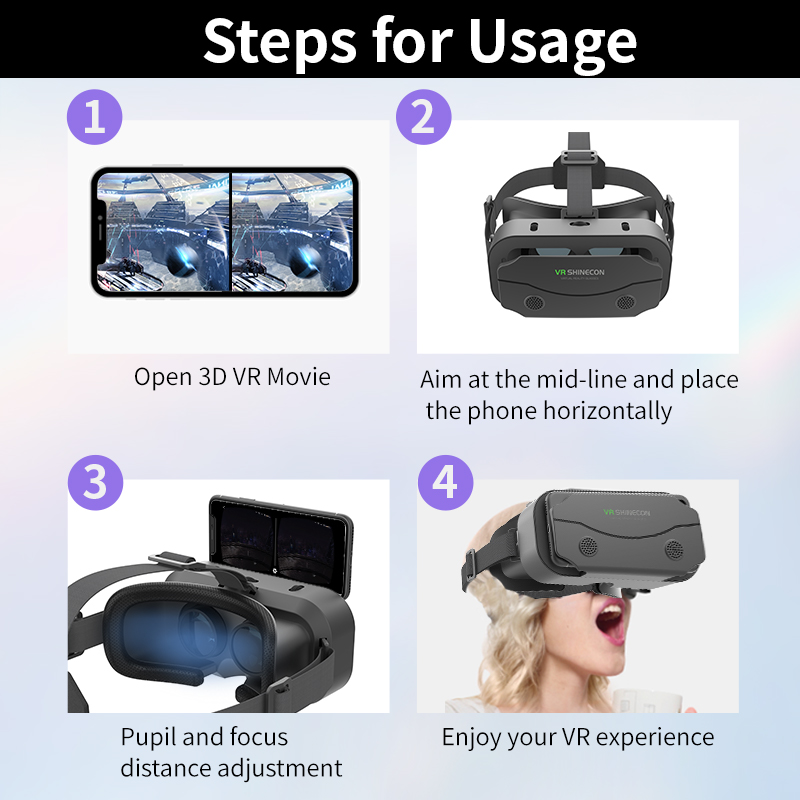 Occhiali VR G10 G13 IMAX per S - Vr Headset Pc recensione e prezzo